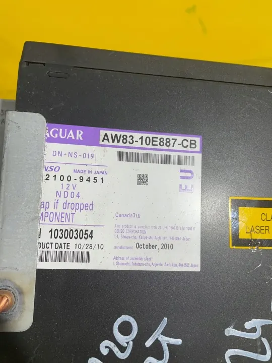 Jaguar XFS I CD-byttare OEM AW83-10E887-CB image 6
