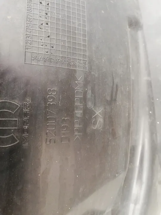 Fiat Front Left Wheel Arch 52007398 image 4