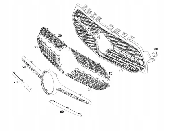 Parachoques delantero MERCEDES CLASE A W177 image 6