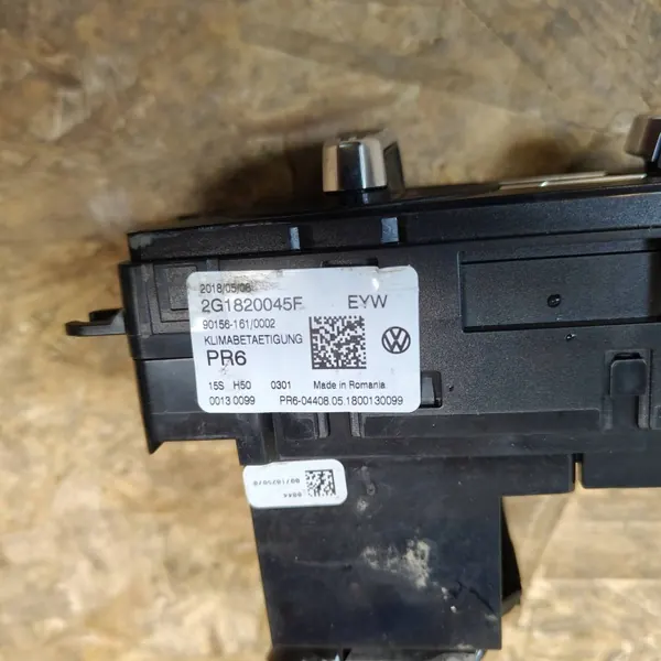 Panneau climatisation OEM 2G1820045F pour VW Polo VI image 4