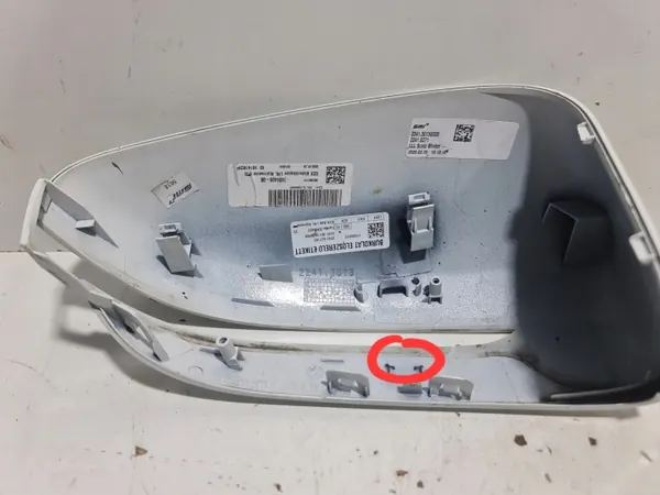 Carcaça espelho BMW G20 OEM 7484409 Esquerda Branco Alpino image 4