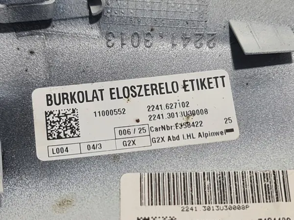 Carcaça espelho BMW G20 OEM 7484409 Esquerda Branco Alpino image 6