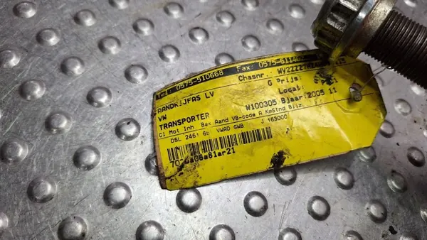 Framvänster halvaxel OEM S26372032 VW Transporter image 6