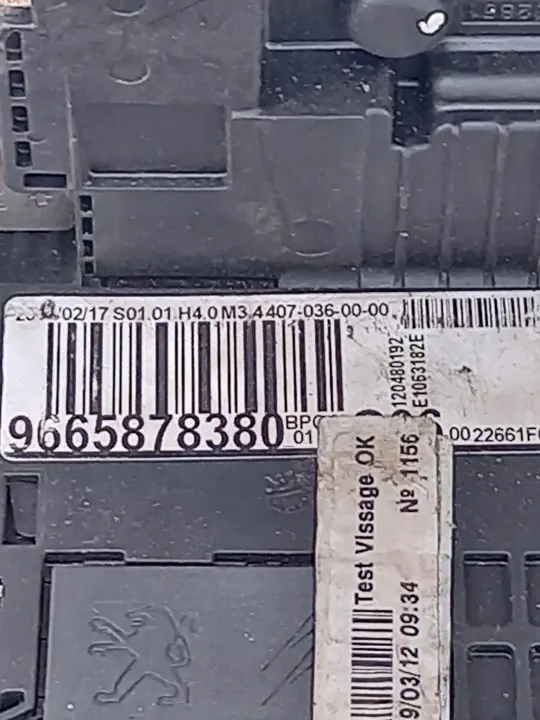 Module batterie d'occasion OEM 9665878380 Peugeot image 3