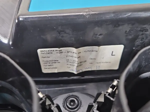 OEM IMPRK1558951 Keskusilmastointiristikko Mercedes image 8