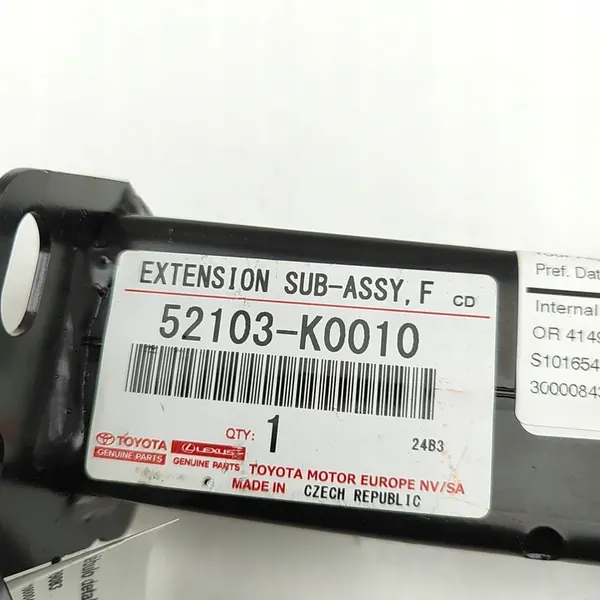 Vasemman puolen törmäysalue TOYOTA YARIS (_P21_) 52103K0010 image 6