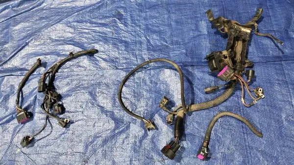 OEM 1J0973737 Frambältessticka Xenon Kablagning image 2