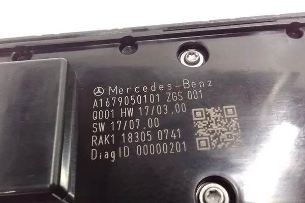 Achterste rechter raambedieningsknop MERCEDES-BENZ A1679050101 image 4