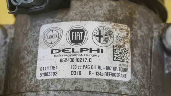 Compressor AC OEM 199B6000 para Fiat 500 0.9 105CV image 6