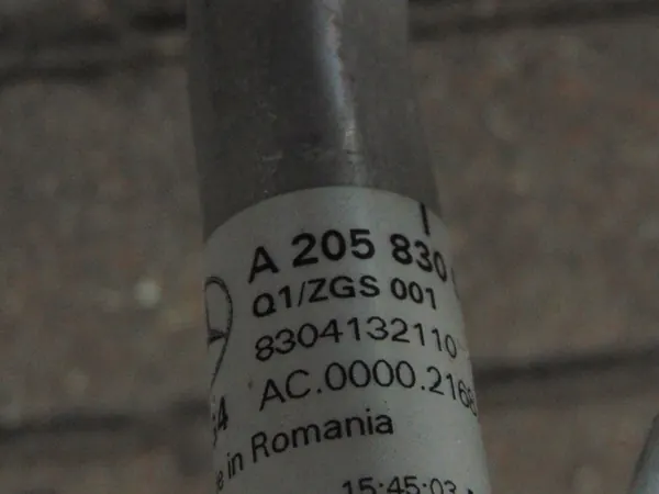 Ilmastointijohdot Mercedes C-Luokka W205 1.6 Bensiini image 7