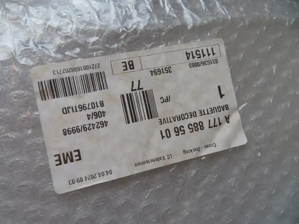 Acabamento de para-choque Mercedes Benz A-Class W177 18 - A1778855601 image 10