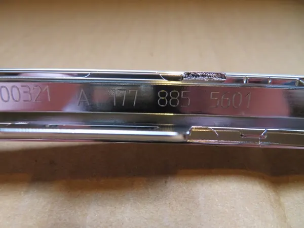 Acabamento de para-choque Mercedes Benz A-Class W177 18 - A1778855601 image 6