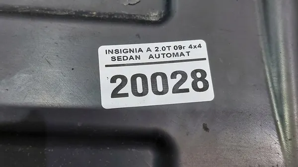 Motoröverdrag Vänster Opel Insignia A 13280107 image 4