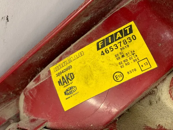 Rechts Heckleuchte 46537830 Fiat FCA image 4