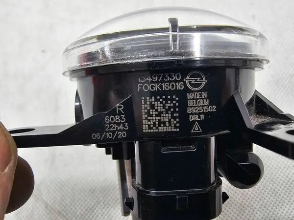 OPEL CORSA F 2019+ FAROL DE NEBLINA DIANTEIRO DIREITO LED 13497330 image 8