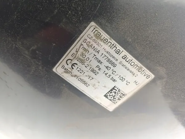 Scania lufttank, pneumatiskt system image 2