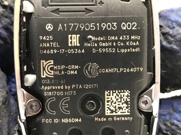 Clé Mercedes GLE A1779051903 Télécommande Immobilisateur image 4