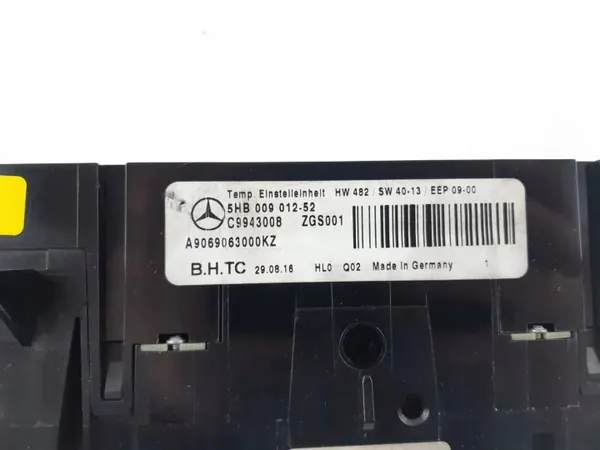 Panneau de Commande de Ventilation OEM A9069063000 Mercedes Sprinter image 5