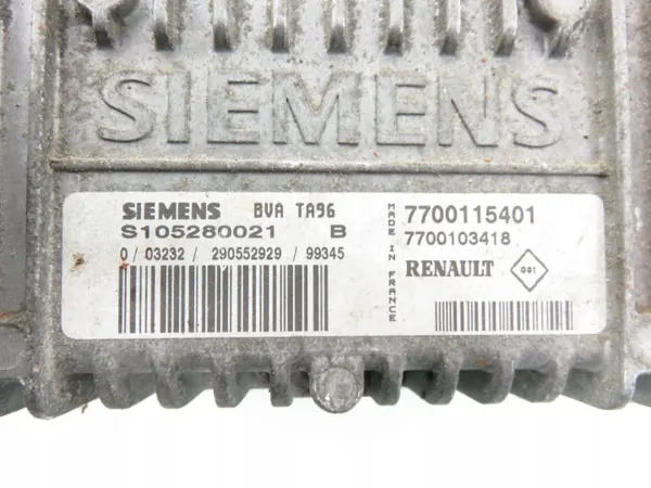 Controlador de caixa Renault OE usado 7700115401 image 4