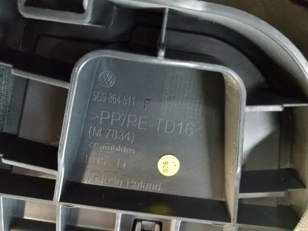 OEM 5G9864511F/5G9864512F Tapete Porta-Malas VW Golf VII image 3
