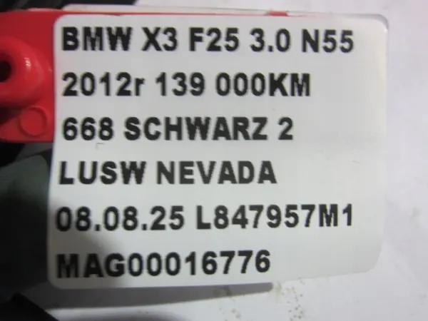 Isolamento capô BMW OEM 51489175051 para X3 X4 image 8