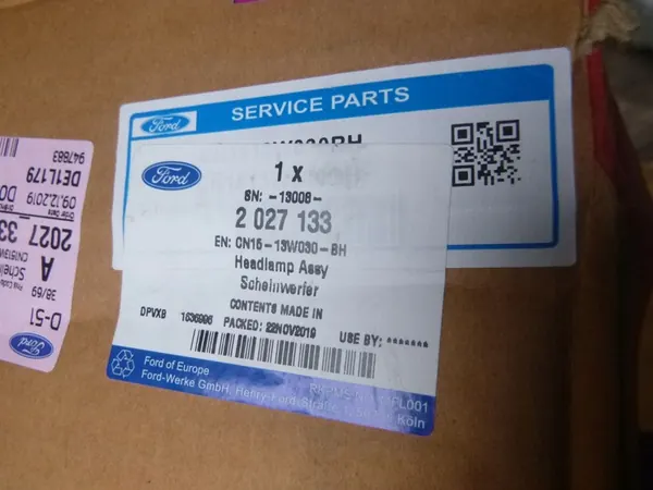 VASEN ETULAMPPU FORD ECOSPORT 12-17 image 5