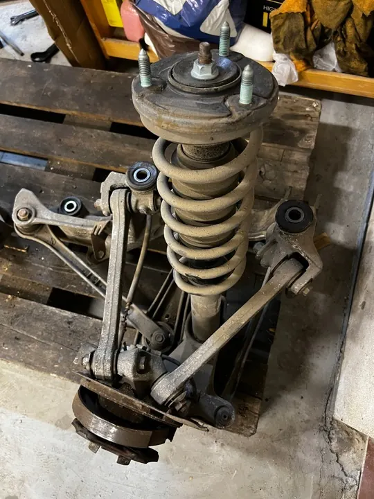 Mozzo sospensione posteriore sinistro Porsche Carrera 911 996 3.4 image 7