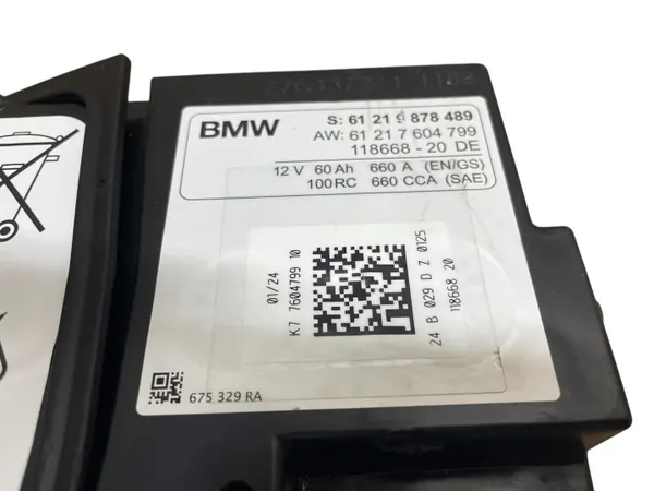 Bateria AGM Start-Stop OEM 9878489 12V 60Ah image 4