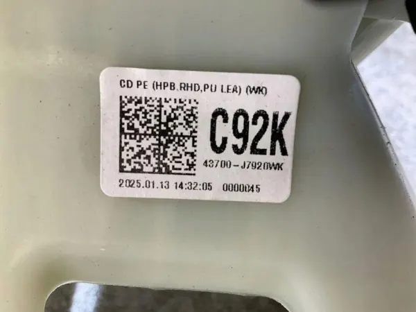 KIA växelmekanism OEM 0250113143 1.5L image 4