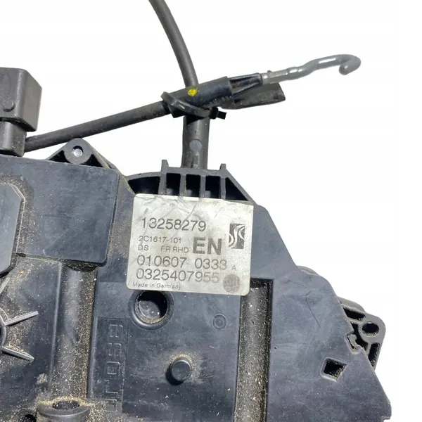 Höger framdörrslås OPEL CORSA D 13258279 image 8