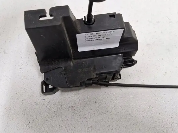 RENAULT SCENIC 3 III VÄNSTER FRAMDÖRRSLÅS 6 PIN 805030007R image 5