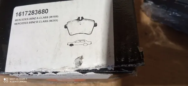 Remblokken Mercedes A-Klasse W169 B-Klasse W245 Voor image 3