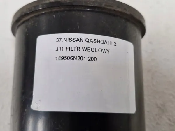 Filtro de carbón Nissan OEM 149506N201 para Qashqai II 1.2 DIG-T image 3
