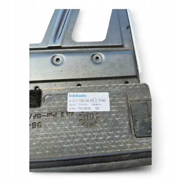 Teto solar completo Mercedes-Benz E W211 OEM A2117800640 image 4