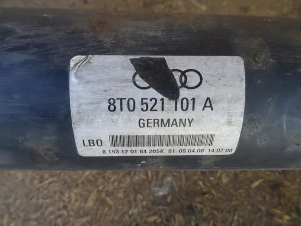 Drivaxel AUDI S5 A5 8T 4.2 V8 07-16 OEM 8T0521101A image 6