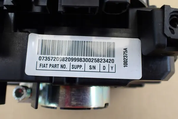 Airbag Schakelaar FIAT TIPO II 2015 735720981 image 9