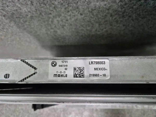CHŁODNICA CHŁODNICE KOMPLET 9487319 DEMONTAŻ BMW BMW X3 G01 X4 G02 iX3 image 7