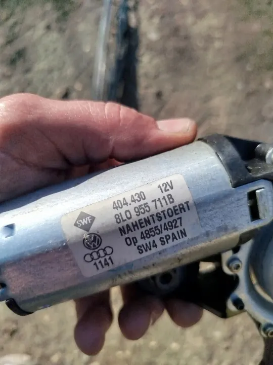 OEM 8L0955711B Audi A6 C5 Avant bakrutorstarmotor image 4