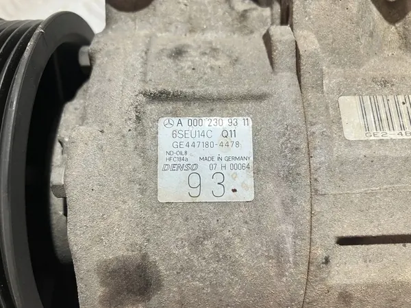 Compresor de aire acondicionado MERCEDES C W204 A0002309311 image 4