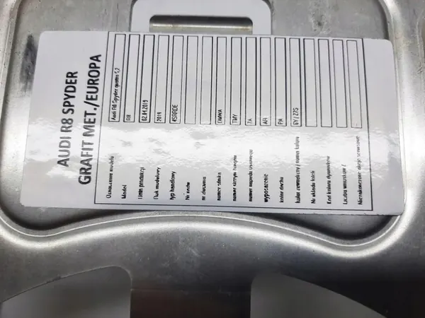 OEM 4S0035205A ECU-fäste för Audi R8 image 4