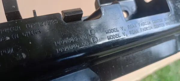 Bakre stötfångarbalk Tesla Y 20-24 1494045-00-E OEM image 6