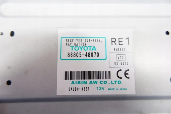 Module GPS Lexus RX 450H 2010 OEM 8680548070 image 4