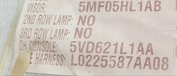 Techo Panorámico Jeep Grand Cherokee WK2 OEM 68209579AA image 3