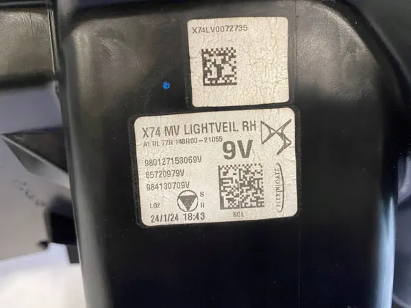 OEM 984130709V Rechte LED DRL Halogenlampe für DS7 image 5
