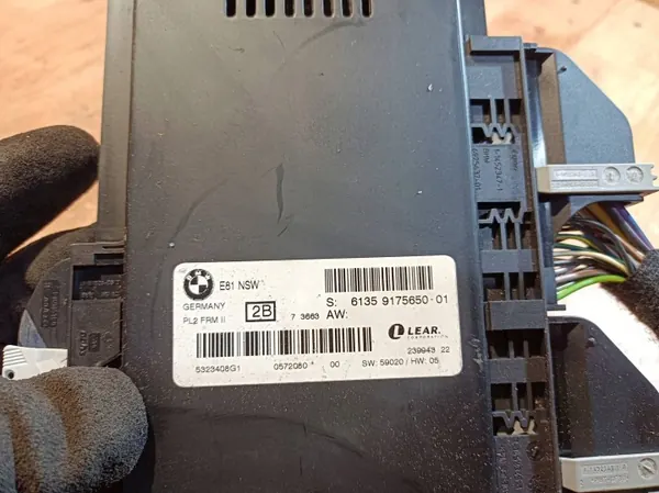 Module Commande Éclairage BMW OEM 9175650 - Occasion image 4