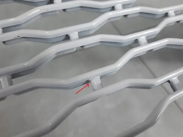 Griglia centrale paraurti anteriore VW Caddy V 2K7853677 image 8