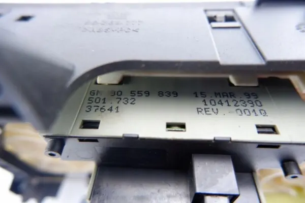Lüftungssteuerpanel OEM 90559839 Opel Astra G image 4