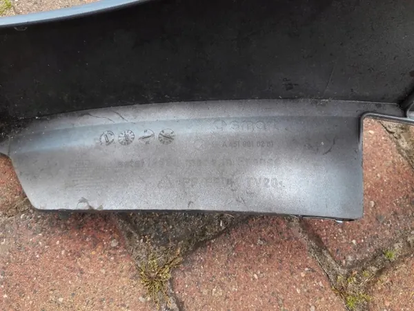 Fram höger skärm Smart Fortwo II W451 OEM A4518810201 image 8