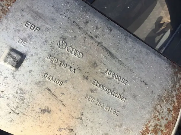 Komplett avgassystem Audi A4 S4 B6 8E 8H 2005 image 5