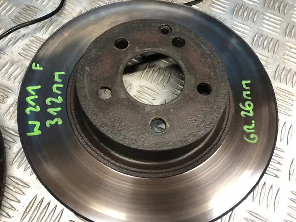 Étriers & Disques Frein Avant Mercedes W211 OEM W211 312MM image 3